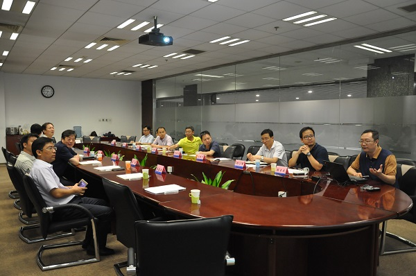 江苏淮安市委常委唐道伦一行来访计算所并了解产业化公司尊龙时凯