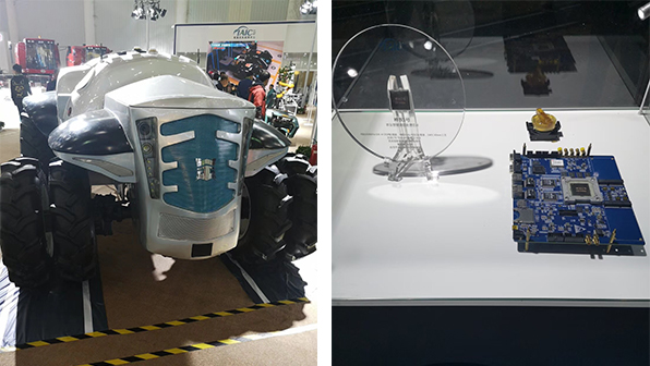 超级拖拉机I号入选“2018国际农机展十大拖拉机之最高科技”代表